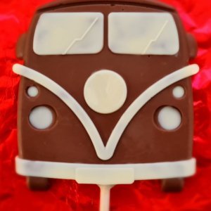 VW camper chocolate