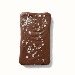 Sea salted chocolate bar
